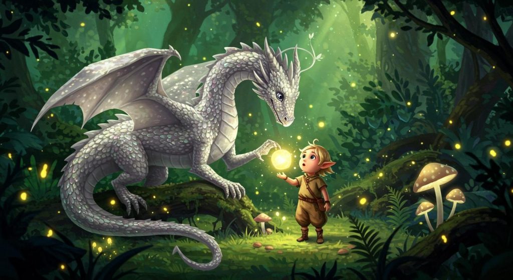 은빛 드래곤의 약속 - 선한 이에게 준 드래곤의 약속