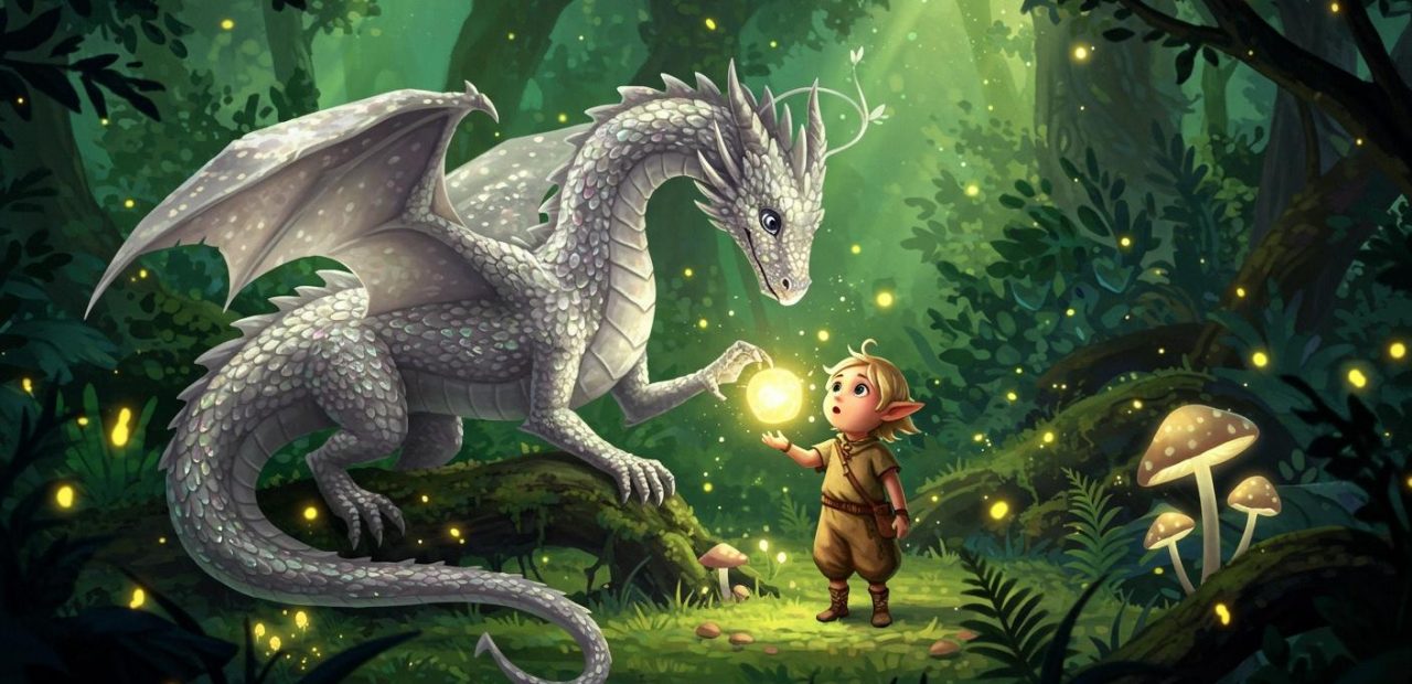 은빛 드래곤의 약속 - 선한 이에게 준 드래곤의 약속