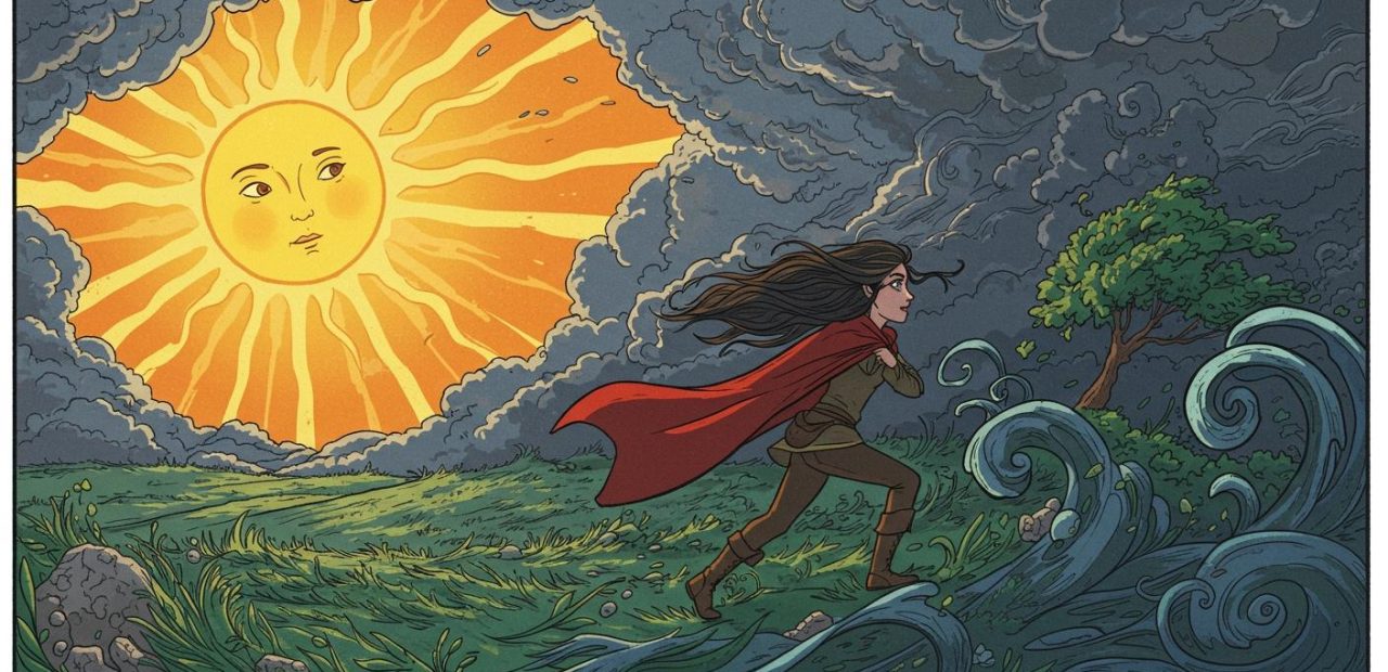 바람과 해님 - 힘과 온화함의 교훈을 주는 이야기