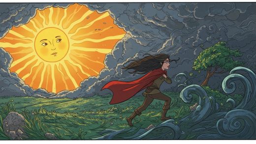 바람과 해님 - 힘과 온화함의 교훈을 주는 이야기