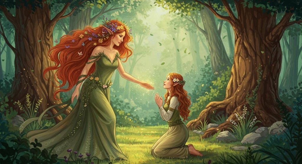 산신령의 선물 - 착한 이에게 준 산신령의 축복