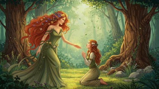 산신령의 선물 – 착한 이에게 준 산신령의 축복