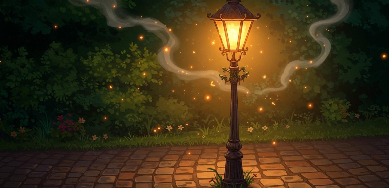 늙은 거리의 가로등 - 은퇴를 앞두고 지나온 날들을 회상하는 가로등