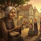 지혜로운 노파 - 마을을 돕는 지혜로운 노인의 이야기