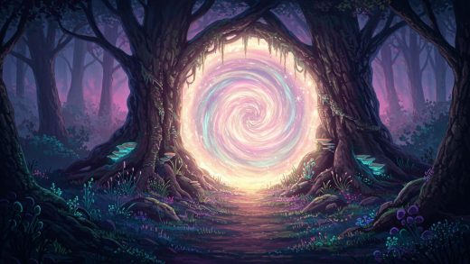 마법의 문 - 다른 세계로 가는 마법의 문