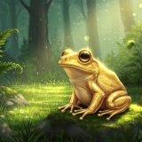 황금빛 개구리 - 마법에 걸린 개구리 왕자