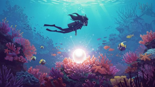 바닷속 진주 - 빛나는 진주를 찾는 바다 모험