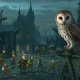 탑 위의 올빼미 - 지혜로운 올빼미의 인간 어리석음 지적