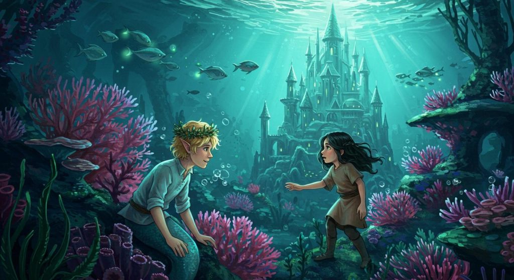 바다의 왕국 - 바닷속 왕자와 펼쳐지는 모험 이야기