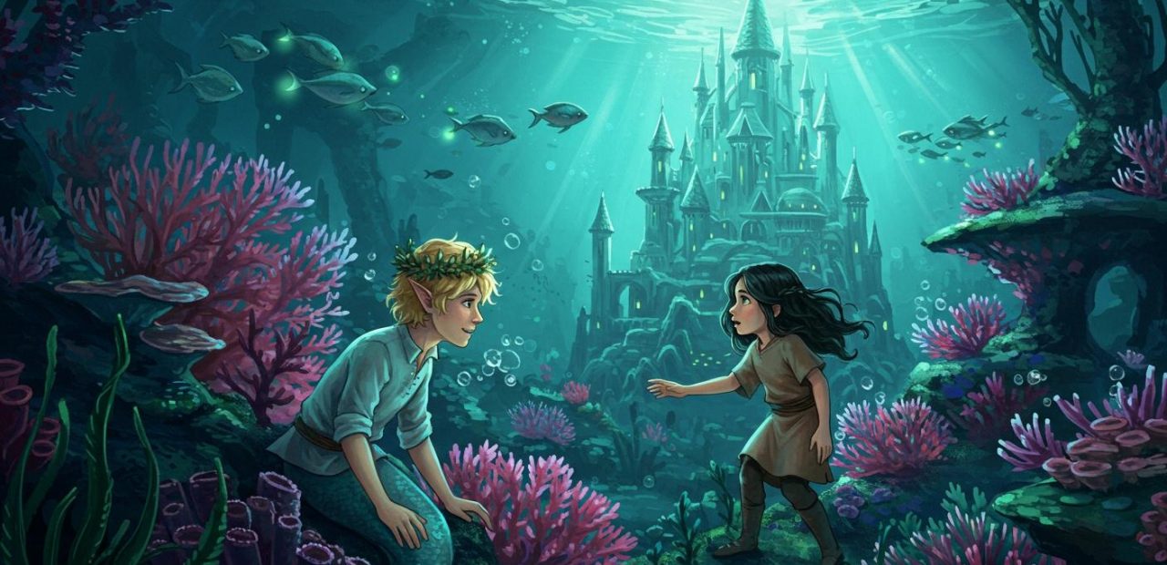 바다의 왕국 - 바닷속 왕자와 펼쳐지는 모험 이야기