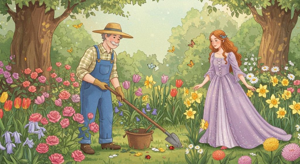 정원사와 주인 나리 - 정원사와 주인의 관계.