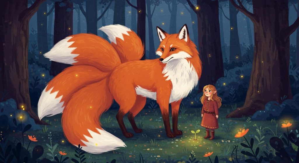 구미호와 소년 - 구미호와 소년의 마음 변화