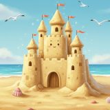 사랑의 모래성 - 모래성이 살아나 사랑을 일깨움