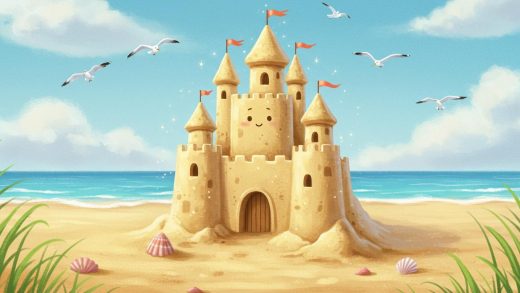 사랑의 모래성 - 모래성이 살아나 사랑을 일깨움