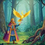 황금 깃털의 새 - 왕이 특별한 새를 잡으려 함