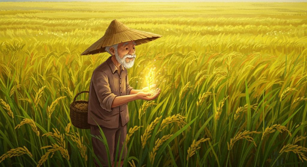 늙은 농부와 마법의 쌀 - 쌀로 기적을 얻은 농부