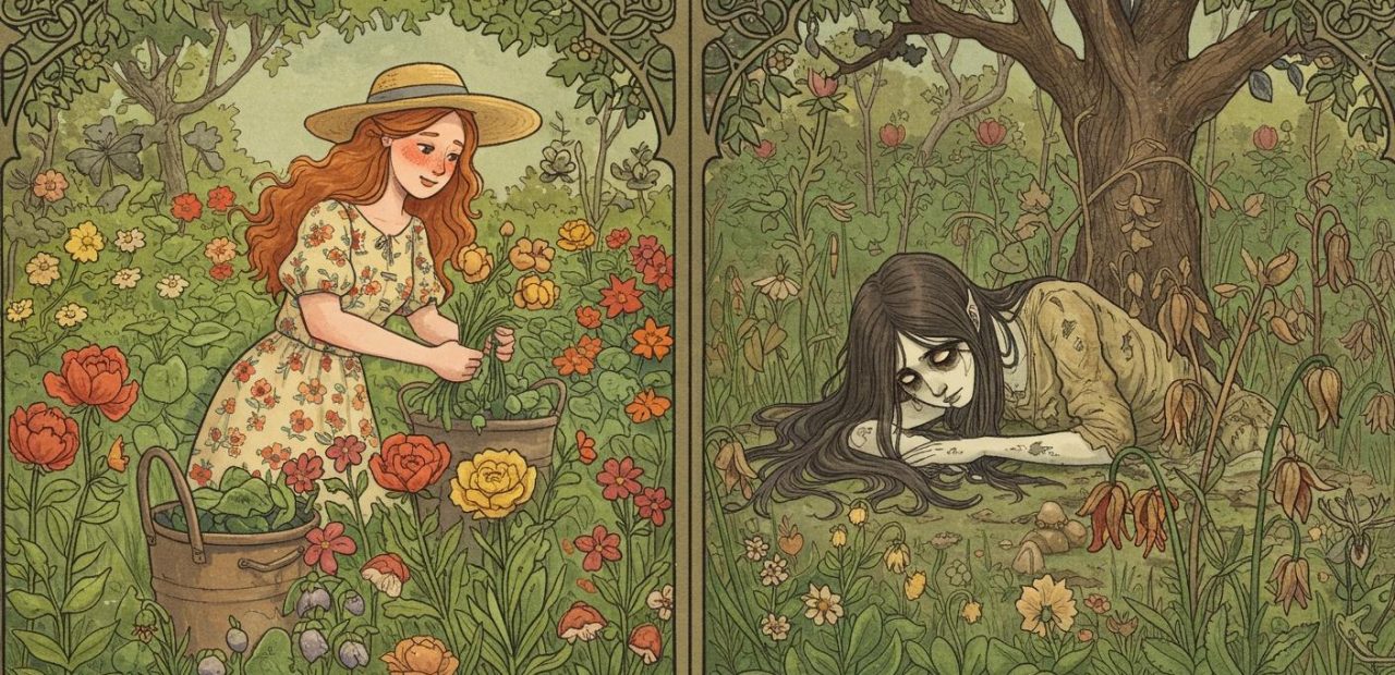 부지런한 소녀와 게으른 소녀 - 노력하는 자의 성공 이야기