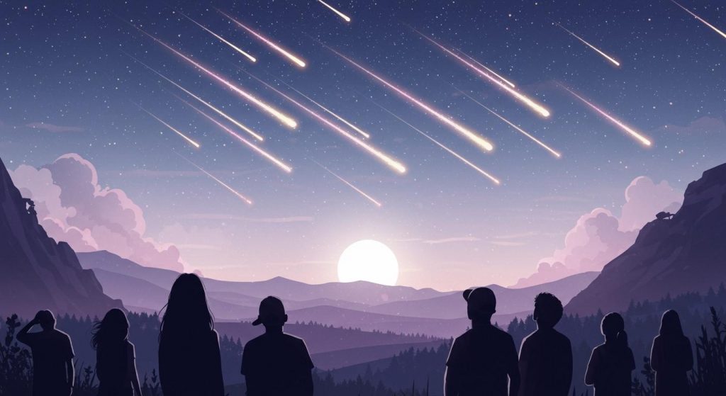 반짝이는 유성 - 소원을 이루어주는 유성 이야기