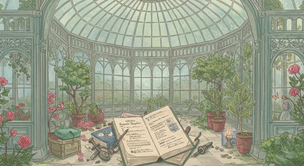 대온실 수리 보고서 - 창경궁 비밀 서사