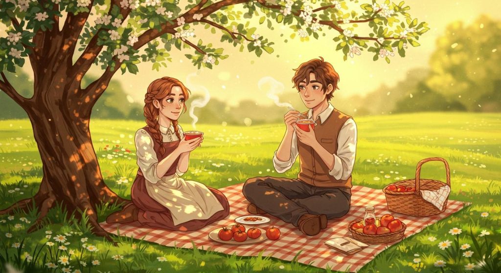 토마토 컵라면 - 여름날의 사랑