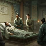 49. 유비의 최후 – 백제성에서 병들어 죽음.