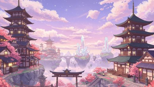 일본풍 판타지 일러스트 with 클립스튜디오,나나하라 시에,일본 전통과 판타지가 조화된 찬란하고 섬세한 세계관 일러스트 완성법