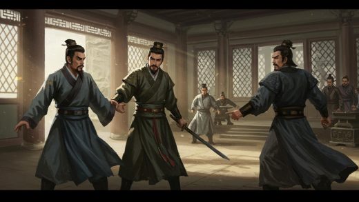 10. 여포와 동탁의 불화 – 여포가 동탁의 첩 문제로 반기를 듦.