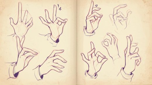 가가미 다카히로가 알려주는 손 그리는 법,가가미 다카히로,유희왕 천재 애니메이터가 전하는 손 그리기 특별 기법서