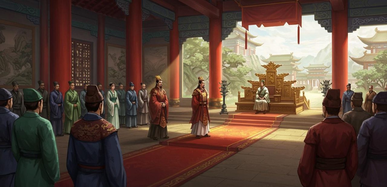 40. 유비의 한중왕 즉위 – 조조와 대립하며 왕으로 칭함.