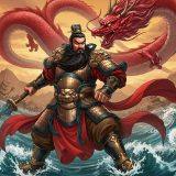 42. 관우의 수경 제압 – 강릉에서 대승을 거둠.