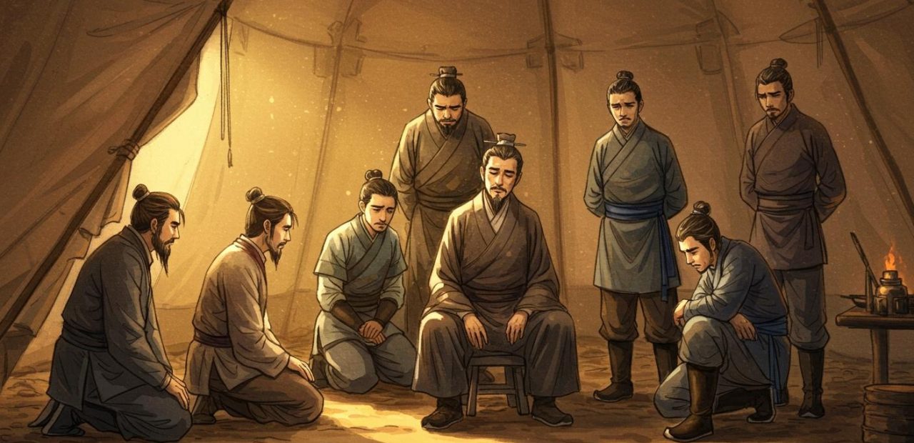 60. 제갈량의 오장원 죽음 – 지병으로 진중에서 사망.