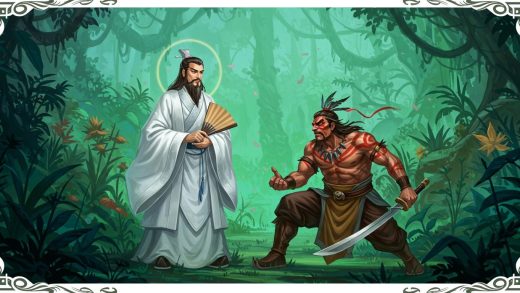 53. 제갈량의 남만 정벌 – 맹획을 일곱 번 사로잡고 풀어주는 계책.