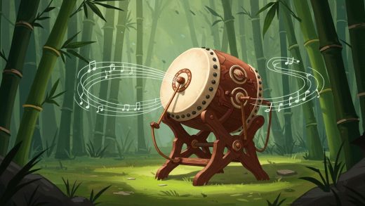 91. 제갈량의 공명상자 – 자명고와 같은 전술 장치.