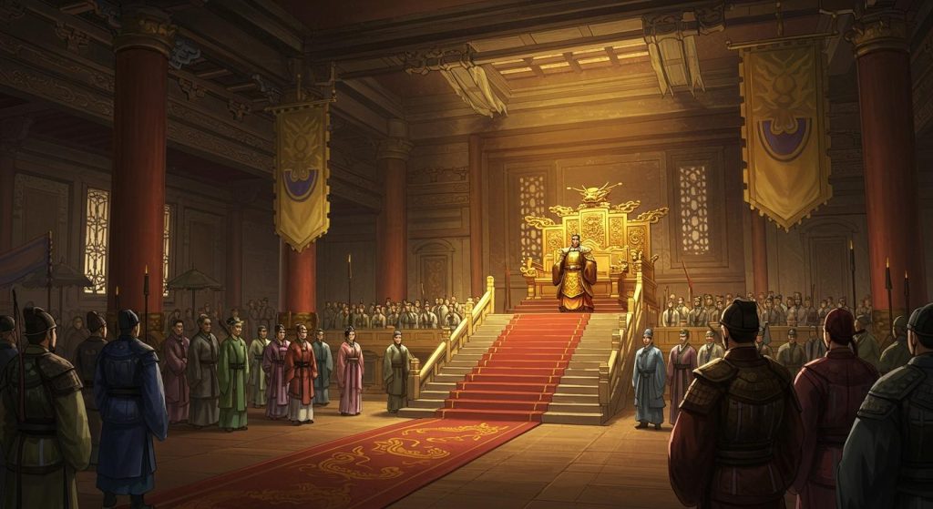 66. 손권의 대제 즉위 – 오나라 황제로 등극.