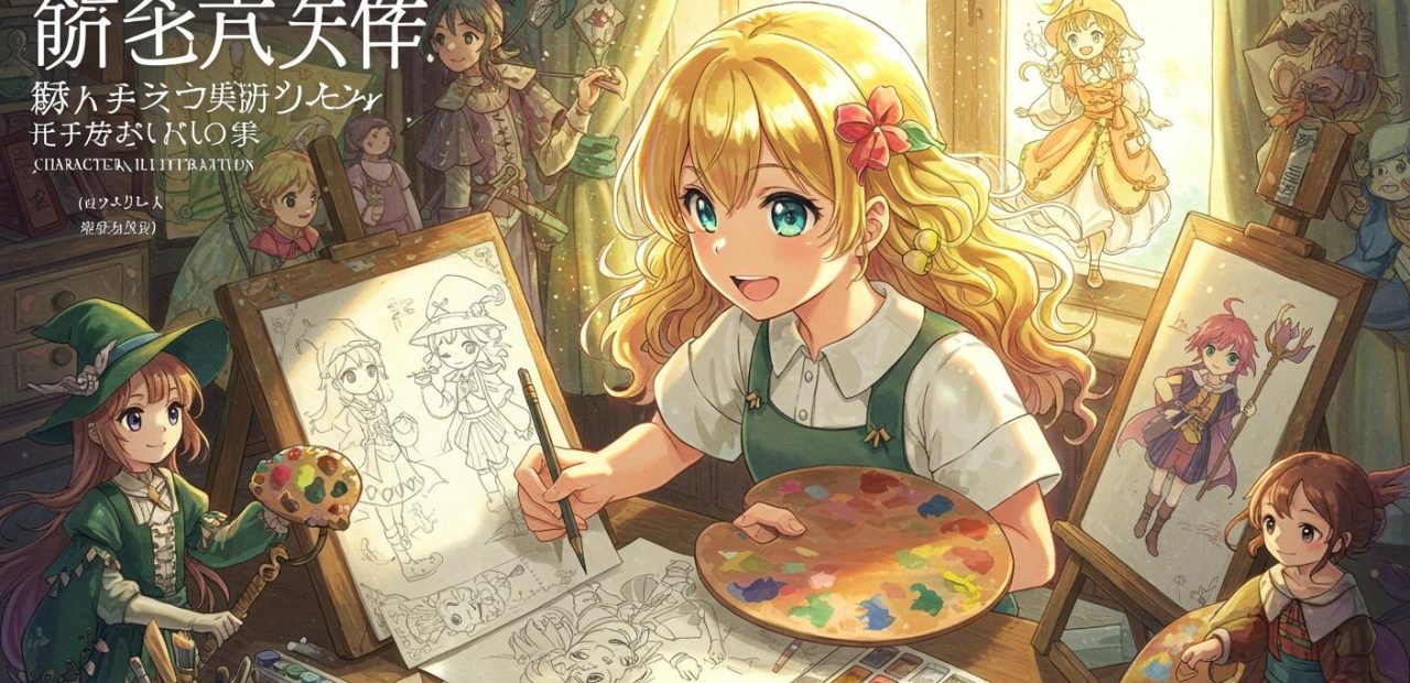 기술의 서,사이토 나오키,잘 그리기 금지 후속작으로 캐릭터 일러스트 잘 그리는 기술의 모든 것