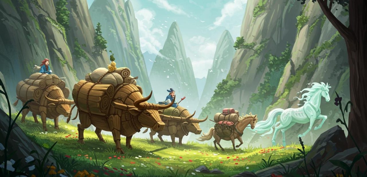 90. 제갈량의 목우유마 – 군수물자 수송 발명.