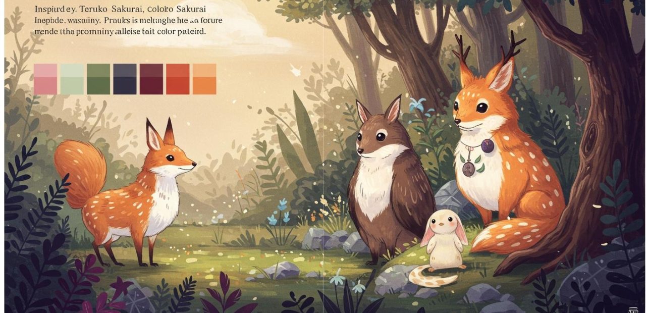 만화 캐릭터 배색 교과서,사쿠라이 테루코,일본 최고 컬러 전문가가 알려주는 색 선택법과 사용법의 최강 사전