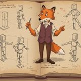 형태와 포즈 드로잉,톰 폭스,원근법과 포즈에 관한 최고의 인체해부학 드로잉 가이드와 박스 마네킹 기법