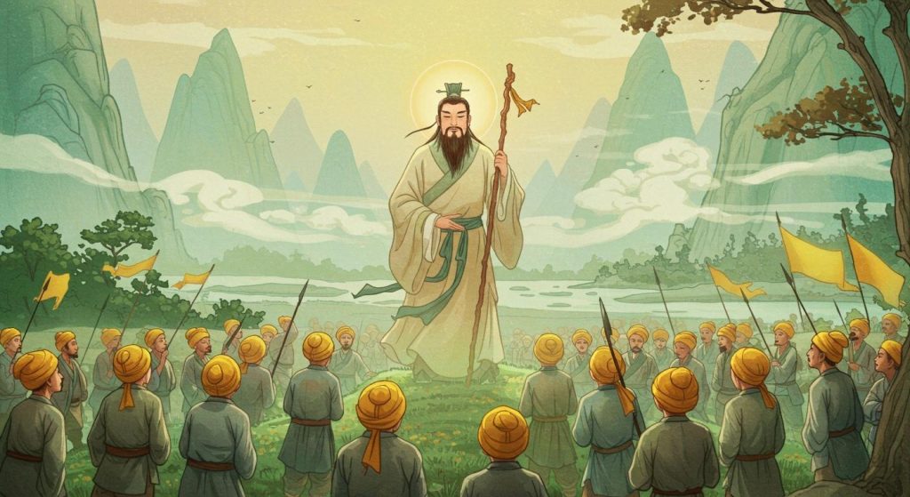 1. 황건적의 난 – 장각이 미륵신앙으로 농민 반란을 일으킴.