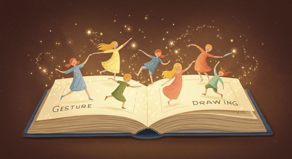 마이클 햄튼의 제스처 드로잉 입문