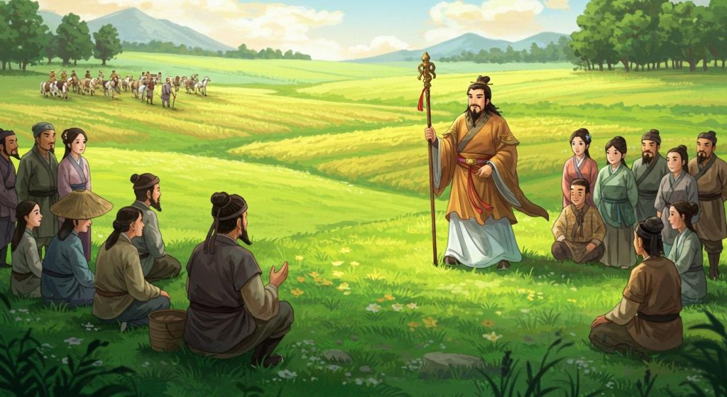 13. 유비의 평원 취임 – 유비가 백성과의 신뢰를 기반으로 세력 성장.