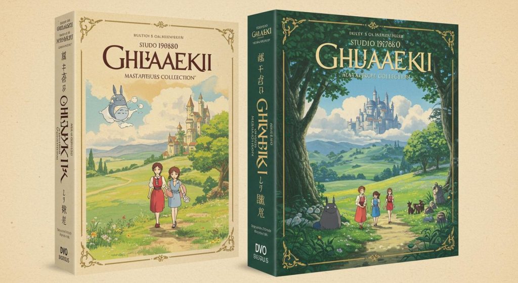 스튜디오 지브리 애니메이션 시리즈 세트 박스판 1980년대,미야자키 하야오,지브리 1980년대 작품들을 최고 화질로 리마스터링한 특별 박스 세트