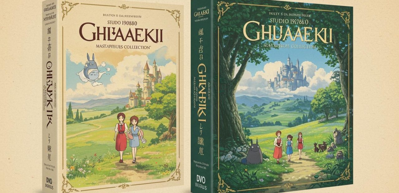 스튜디오 지브리 애니메이션 시리즈 세트 박스판 1980년대,미야자키 하야오,지브리 1980년대 작품들을 최고 화질로 리마스터링한 특별 박스 세트