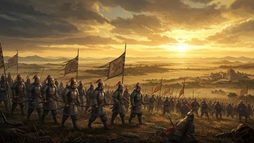 80. 진나라의 오 정벌 – 대군으로 오나라를 공격.