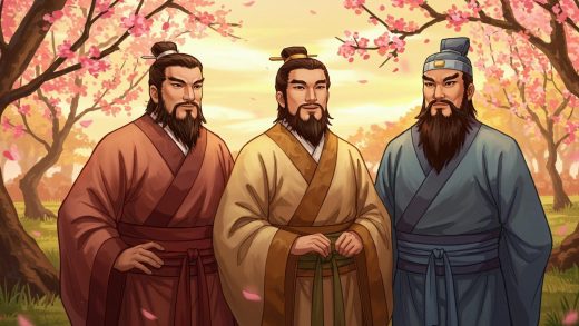 87. 유비·관우·장비의 의형제 맹세 – 도원결의로 시작된 인연.