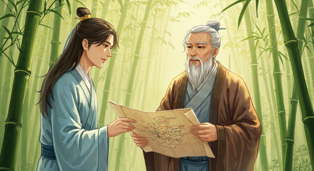 28. 출사표의 서막 – 제갈량이 유비에게 천하삼분지계를 제시.