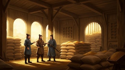 17. 조조의 군량 확보 – 조조가 곽가·순욱과 함께 기반을 다짐.