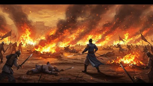 98. 육손의 불태우는 계책 – 이릉대전의 대승.