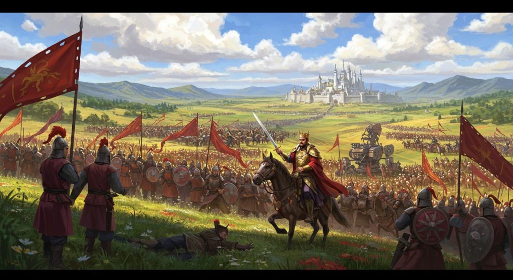 46. 유비의 오나라 정벌 – 관우 원수를 갚으려 대군을 이끌고 출병.