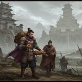 48. 유비의 백제성 퇴각 – 패배 후 뇌물에 의존하며 도망.